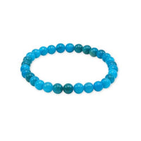 Apatite 8mm Beaded Bracelet - Madagascar