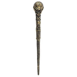 Bronze Pentagram Wand