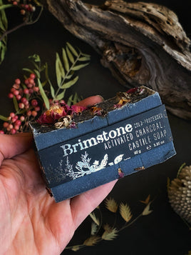 Brimstone Cold-Processed Castile Soap - 4.5 oz Bar