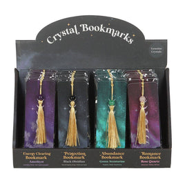 Rose Quartz Crystal Bookmark