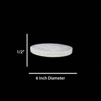 Selenite Charging Plate - Round (6 in.)