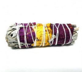 Rose Petals & White Sage 3-4"