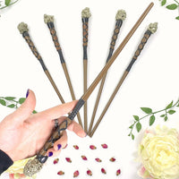 Crystal Pyrite Enchantment Wand - Altar Décor