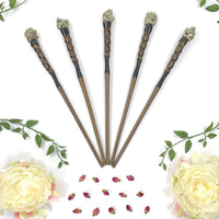 Crystal Pyrite Enchantment Wand - Altar Décor