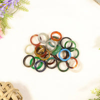 Assorted Semi-Precious Gem Stone Rings