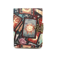 Blank Leather Journal - Mystical Deck (5 x 7 in.)