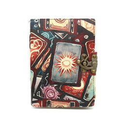 Blank Leather Journal - Mystical Deck (5 x 7 in.)