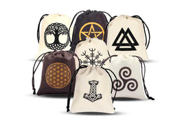 Cotton Pouch Set of 7 (≈5×4")