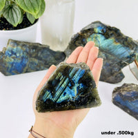 Large Labradorite Crystal Cut Base (1.5–2kg)
