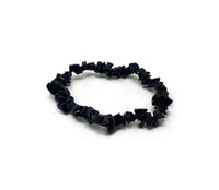 Blue Sandstone Chip Bracelet (#96)