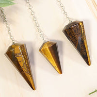 Tigers Eye Pendulum