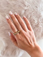 7 - Scroll Brass Ring