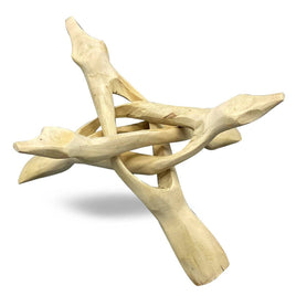 15 cm Wooden 3 Legs Stand