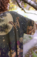 The Messenger Opera Duster Robe w/ Joan of Arc & Florals
