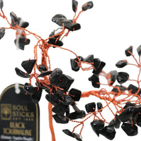 Lrg Black Tourmaline Crystal Tree (100 Beads)