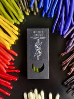 Pink Witches Finger Beeswax Spell Candles 4"