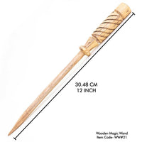 21 Wooden Magic Wand #21 (≈12")