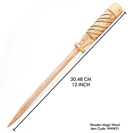 21 Wooden Magic Wand #21 (≈12")