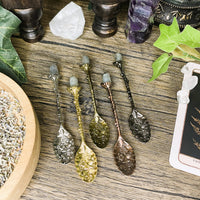 Bronze Labradorite Crystal Spoon