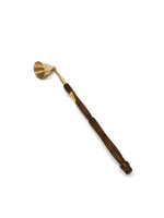 Brass Snuffer with Wooden Handle