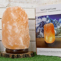 Natural Himalayan Salt Crystal Lamp (Mini Size, Electrical)
