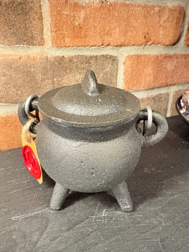 Mini - Cast Iron Cauldron w/ Lid