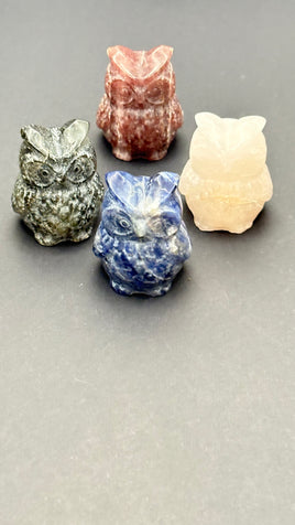 Mini owl Stone Carving