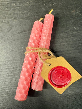 Beeswax Rolled Candles